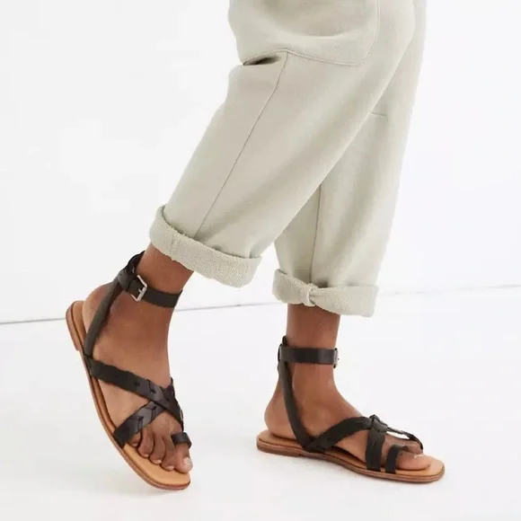 NWT Madewell Cassia Whipstitch Sandal - Picture 4 of 6